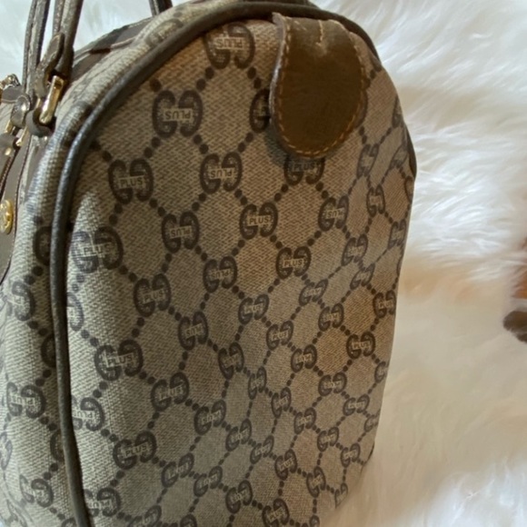 GUCCI PLUS VINTAGE BOSTON BAG - Picture 4 of 8